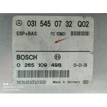 Recambio de centralita asr para mercedes-benz clase e (w210) berlina 240 (210.062) referencia OEM IAM 0315450732  