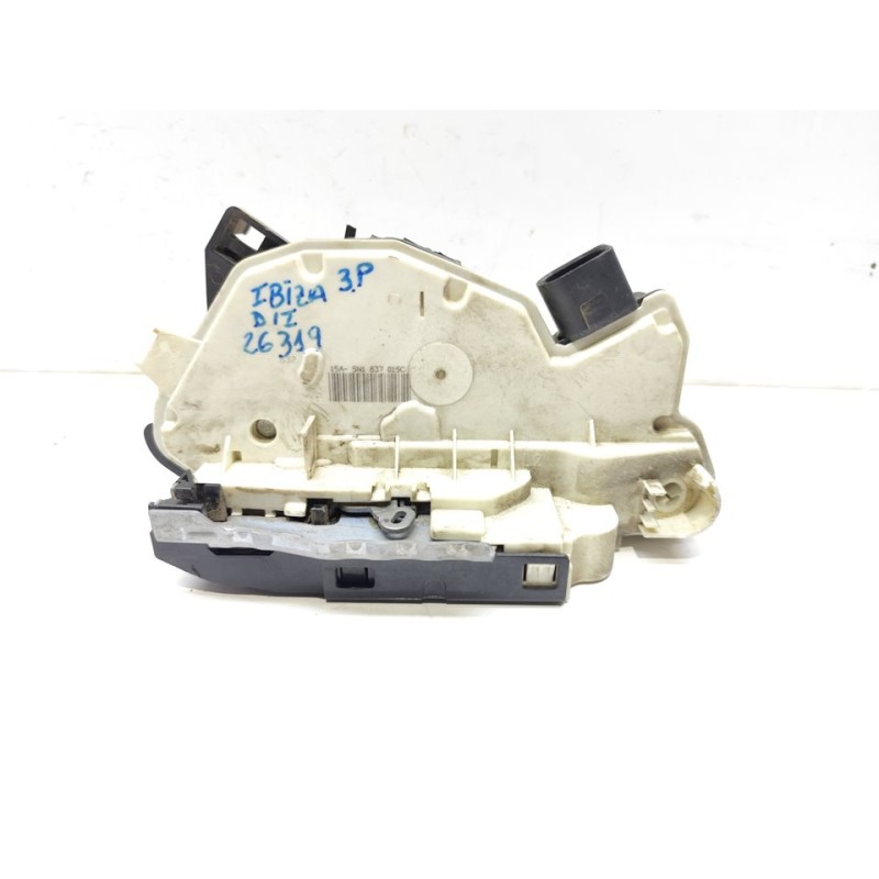 Recambio de cerradura puerta delantera izquierda para seat ibiza sc (6j1) bocanegra referencia OEM IAM 5N1837015C  