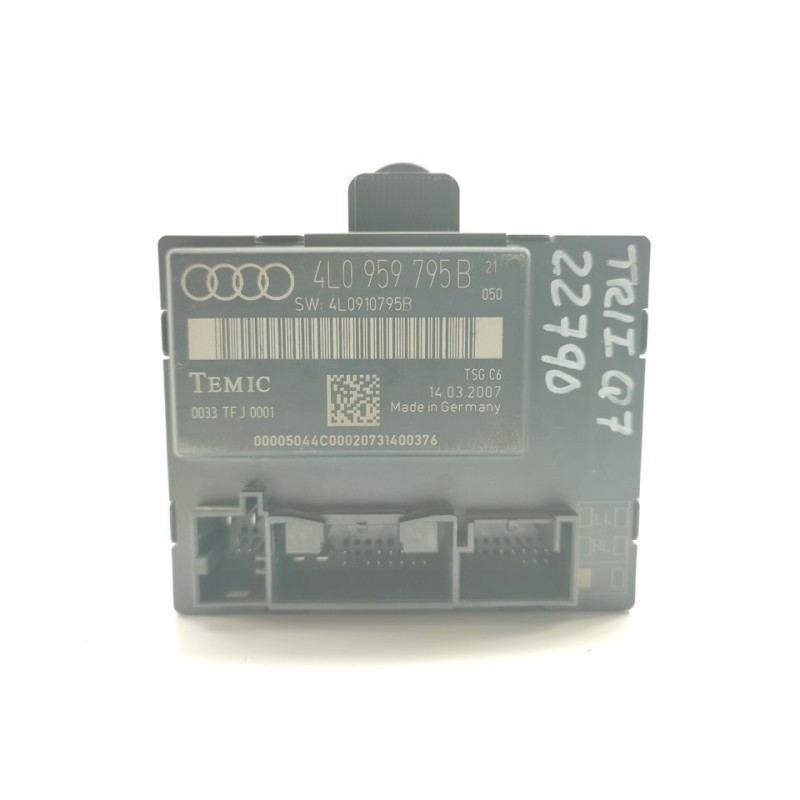 Recambio de modulo electronico para audi q7 (4l) 3.0 tdi referencia OEM IAM 4L0959795B  