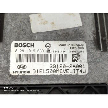 Recambio de centralita motor uce para hyundai ix35 style 2wd referencia OEM IAM 0281019639  