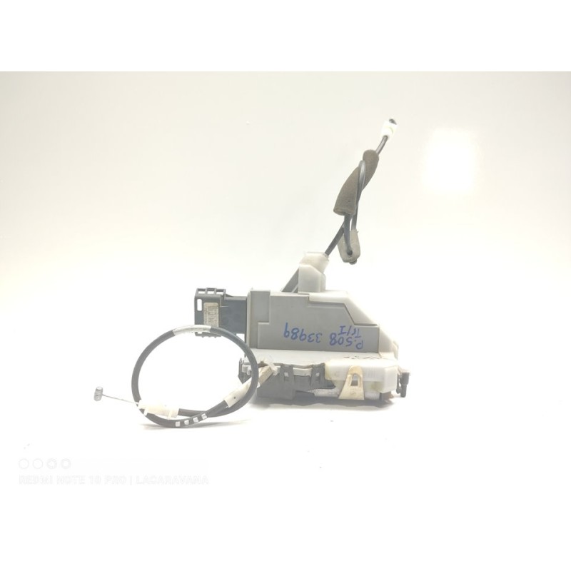 Recambio de cerradura puerta trasera izquierda para peugeot 508 sw active referencia OEM IAM 851926  