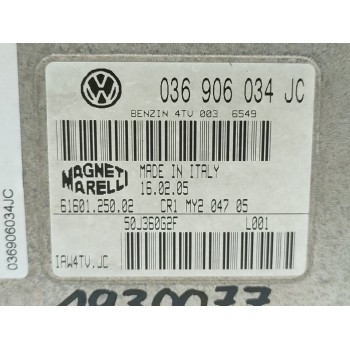 Recambio de centralita motor uce para volkswagen polo (9n1) highline referencia OEM IAM 036906034JC  