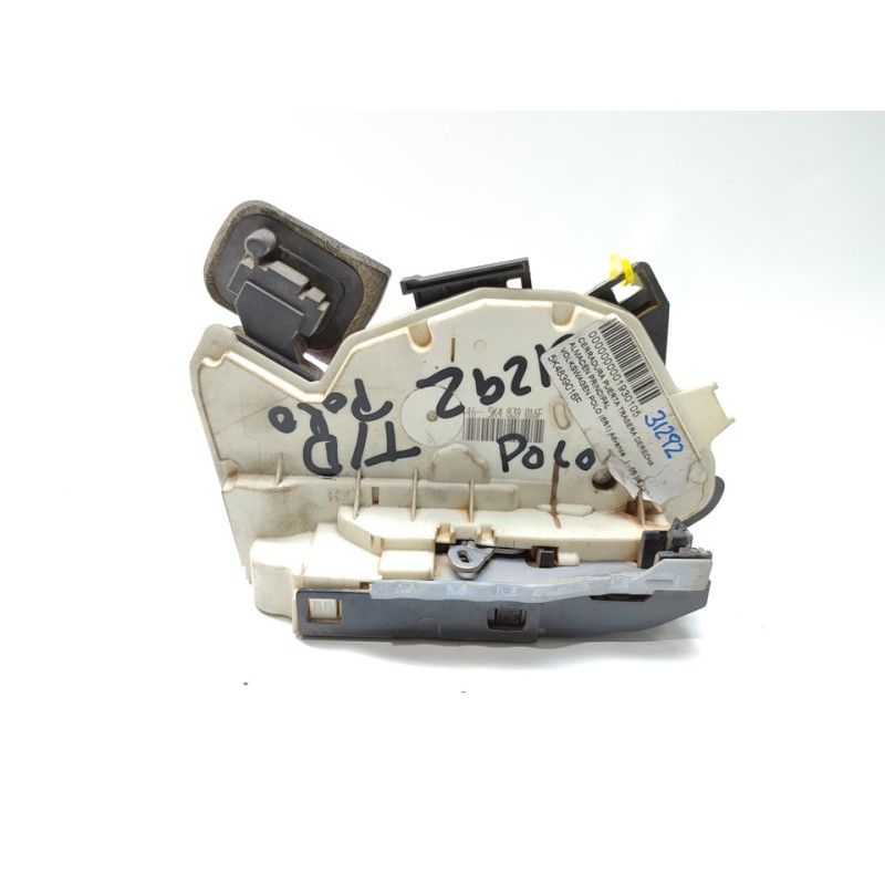 Recambio de cerradura puerta trasera derecha para volkswagen polo (6r1) advance referencia OEM IAM 5K4839016F  