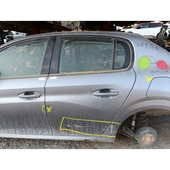 Recambio de puerta trasera izquierda para peugeot 208 (p2) active referencia OEM IAM 9827577980  