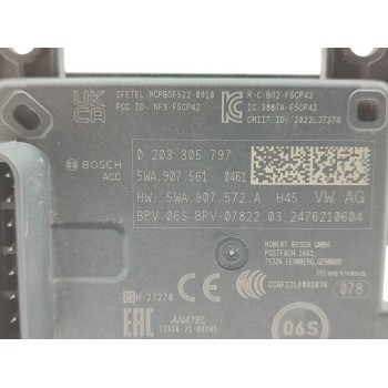 Recambio de modulo electronico para cupra formentor (km7) basis e-hybrid referencia OEM IAM 5WA907572A  