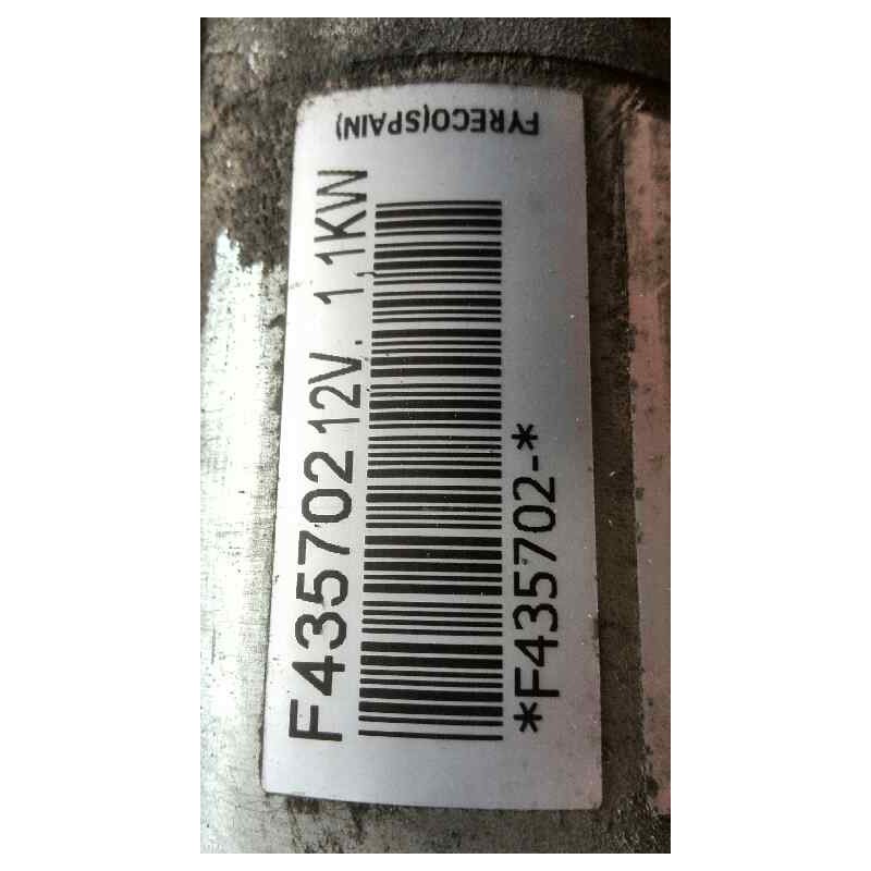 Recambio de motor arranque para ford fiesta (cbk) ambiente referencia OEM IAM F435702  