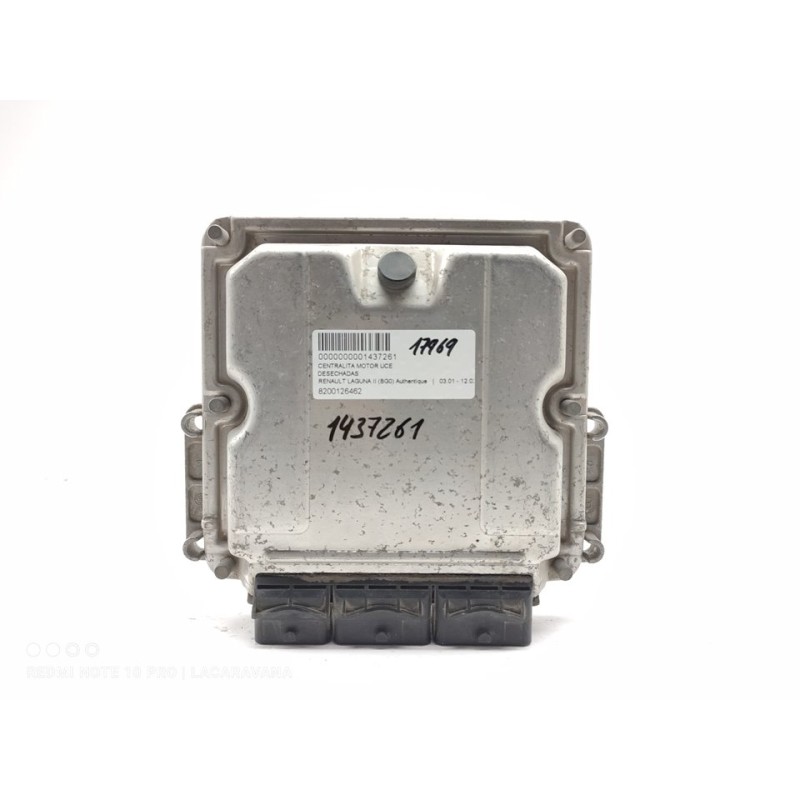 Recambio de centralita motor uce para renault laguna ii (bg0) authentique referencia OEM IAM 8200126462  