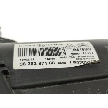 Recambio de faro izquierdo para citroën c3 elle referencia OEM IAM 9836267180  