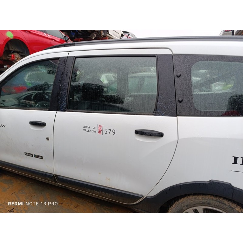 Recambio de puerta trasera izquierda para dacia lodgy comfort referencia OEM IAM 821017323R  