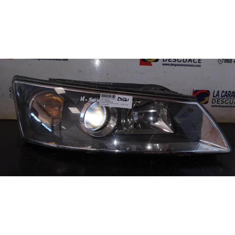 Recambio de faro derecho para hyundai sonata (nf) 2.4 style referencia OEM IAM 921023KXXX  