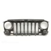 Recambio de rejilla delantera para jeep wrangler / wrangler unlimited sahara referencia OEM IAM 68240419AB  