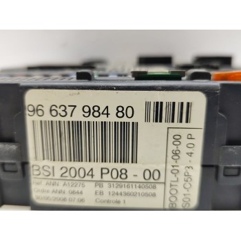 Recambio de modulo electronico para citroën c4 berlina collection referencia OEM IAM 9663798480  