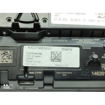 Recambio de cuadro instrumentos para audi a1 sportback (gba) 30 tfsi básico referencia OEM IAM 82A920710B  