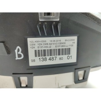 Recambio de cuadro instrumentos para peugeot 2008 (--.2013) style referencia OEM IAM 9813848780  