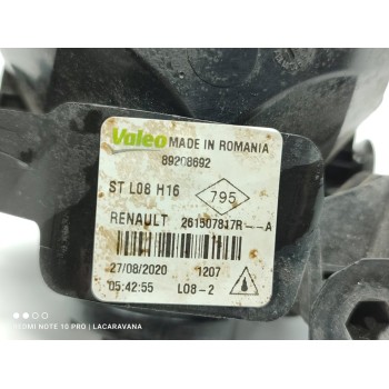 Recambio de faro antiniebla derecho para dacia dokker express ambiance referencia OEM IAM 89208692  