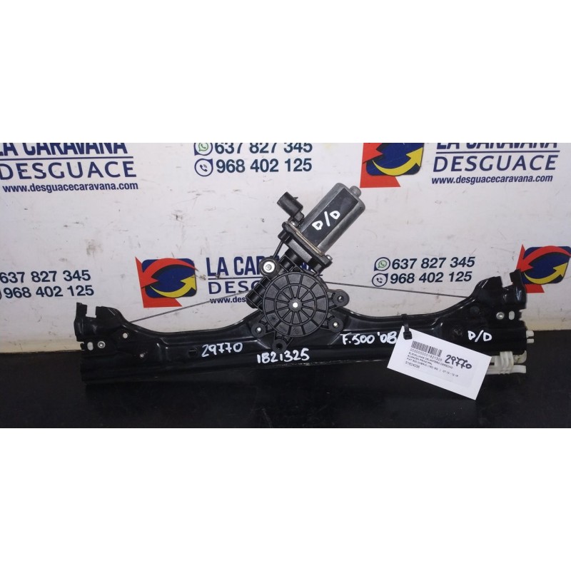 Recambio de elevalunas delantero derecho para fiat 500 cabrio (150) gq referencia OEM IAM 51824038  