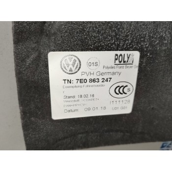 Recambio de guarnecido puerta delantera derecha para volkswagen t6.1 caravelle (sh) 2.0 tdi referencia OEM IAM 7E0863247  