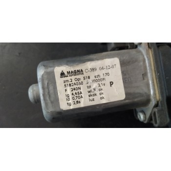 Recambio de elevalunas delantero derecho para fiat 500 cabrio (150) gq referencia OEM IAM 51824038  