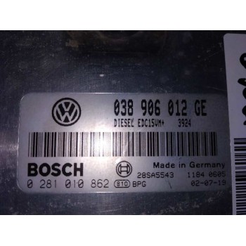 Recambio de centralita motor uce para skoda fabia (6y2/6y3) attractive referencia OEM IAM 038906012GE  