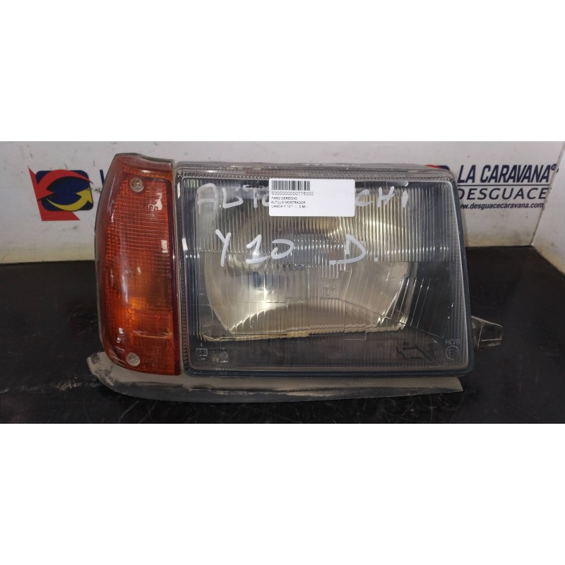 Recambio de faro derecho para lancia y10 referencia OEM IAM   