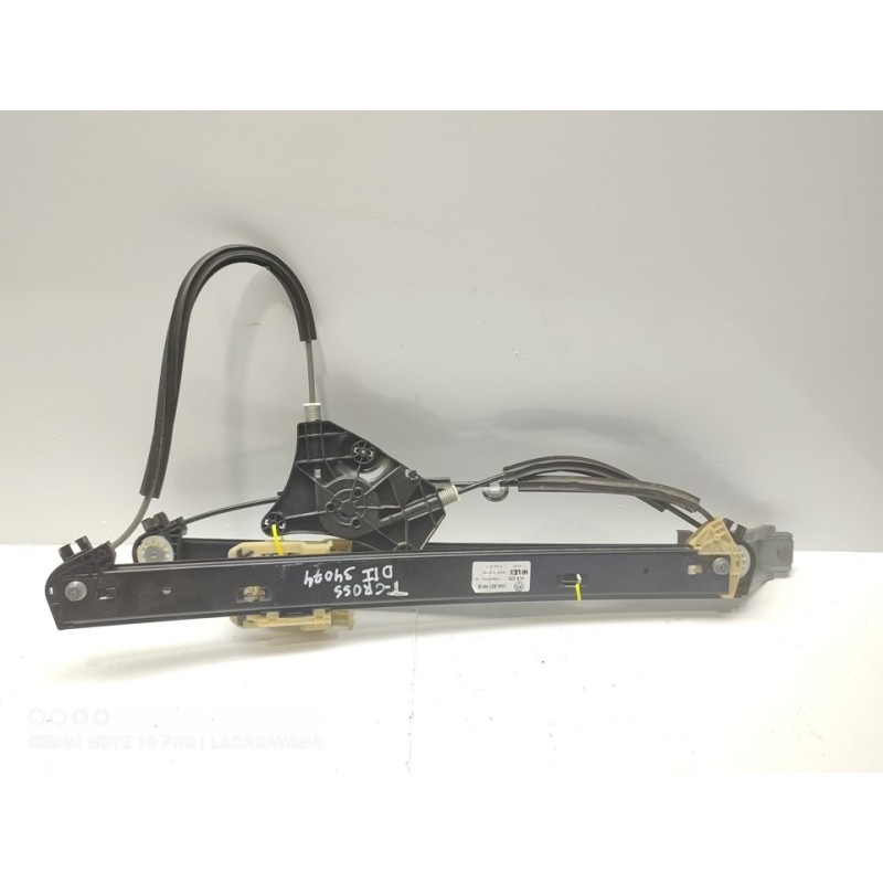 Recambio de elevalunas delantero izquierdo para volkswagen t-cross life referencia OEM IAM 2GM837461B  