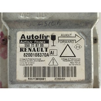 Recambio de centralita airbag para renault laguna ii (bg0) 1.9 dci diesel referencia OEM IAM 550758700  