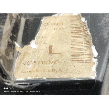 Recambio de faro izquierdo para jeep cherokee limited 4wd referencia OEM IAM 68157105AO  