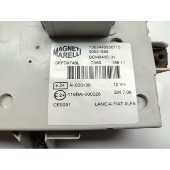 Recambio de caja reles / fusibles para alfa romeo giulietta (191) distinctive referencia OEM IAM 50521889  