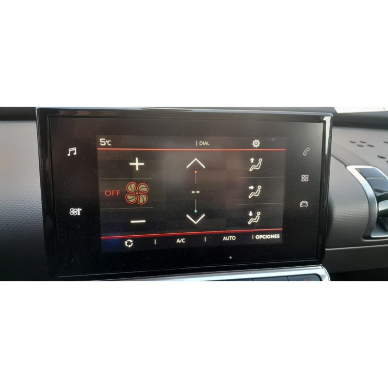 Recambio de pantalla multifuncion para citroën c4 cactus c-series referencia OEM IAM 98289806ZD  