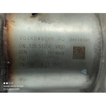 Recambio de enfriador egr para audi a4 berlina (8w2) básico referencia OEM IAM 04L131512A  