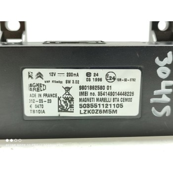 Recambio de modulo electronico para citroën c4 lim. exclusive referencia OEM IAM 9801862580  