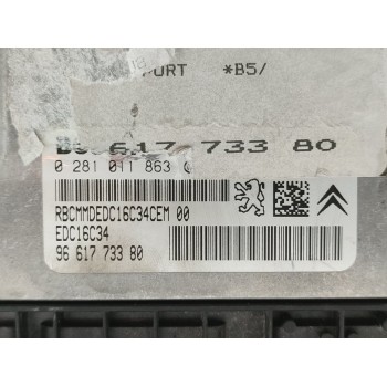 Recambio de centralita motor uce para citroën c4 berlina collection referencia OEM IAM 9661773380  