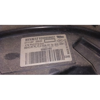Recambio de faro derecho para renault kangoo (f/kc0) alize referencia OEM IAM 8200589037  