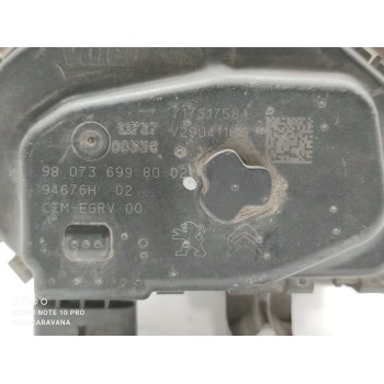 Recambio de valvula egr para peugeot partner kombi outdoor referencia OEM IAM 9807369980  