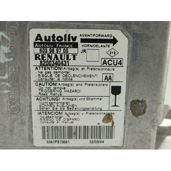 Recambio de centralita airbag para renault scenic ii 1.9 dci diesel referencia OEM IAM 8200340431  