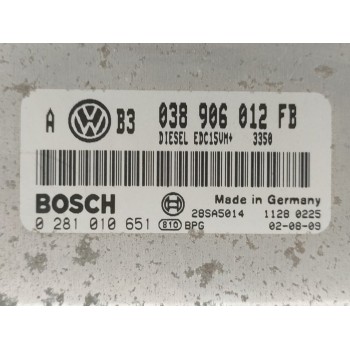 Recambio de centralita motor uce para volkswagen golf iv berlina (1j1) advance referencia OEM IAM 0281010651  