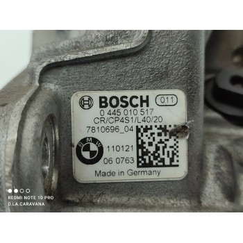 Recambio de bomba inyeccion para bmw serie 5 touring (f11) 520d referencia OEM IAM 0445010517  