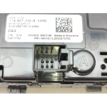 Recambio de mando climatizador para volkswagen golf viii lim. (cd1) r 20 aniversario 4motion referencia OEM IAM 11A907049B  