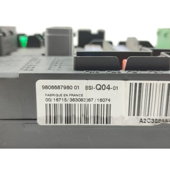 Recambio de caja reles / fusibles para citroën c4 picasso live edition referencia OEM IAM 9806687980  