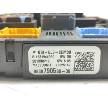 Recambio de modulo electronico para citroën c3 feel referencia OEM IAM 9830790580  
