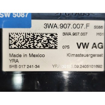 Recambio de modulo electronico para volkswagen golf viii lim. (cd1) r 20 aniversario 4motion referencia OEM IAM 3WA907007F  