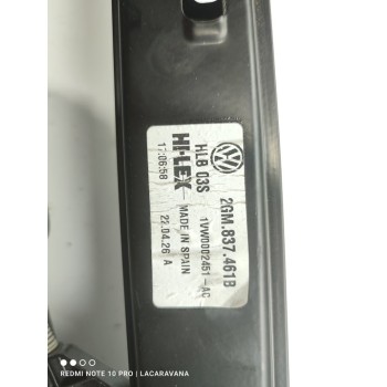 Recambio de elevalunas delantero izquierdo para volkswagen t-cross life referencia OEM IAM 2GM837461B  