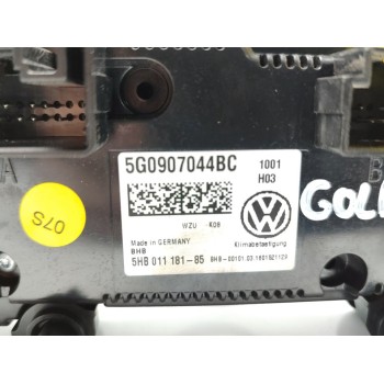 Recambio de mando climatizador para volkswagen golf vii lim. gtd bluemotion referencia OEM IAM 5G0907044BC  