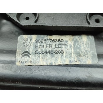 Recambio de elevalunas delantero izquierdo para citroën c4 picasso live referencia OEM IAM 9826076380  