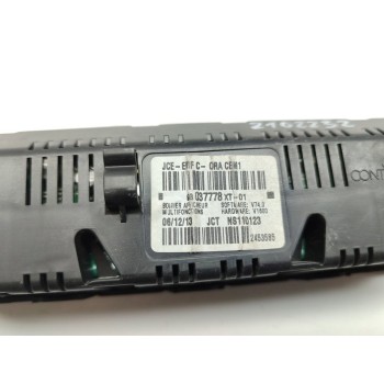 Recambio de pantalla multifuncion para citroën c3 tonic referencia OEM IAM 98037778XT  