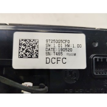 Recambio de mando climatizador para kia niro drive referencia OEM IAM 97250G5CF0  