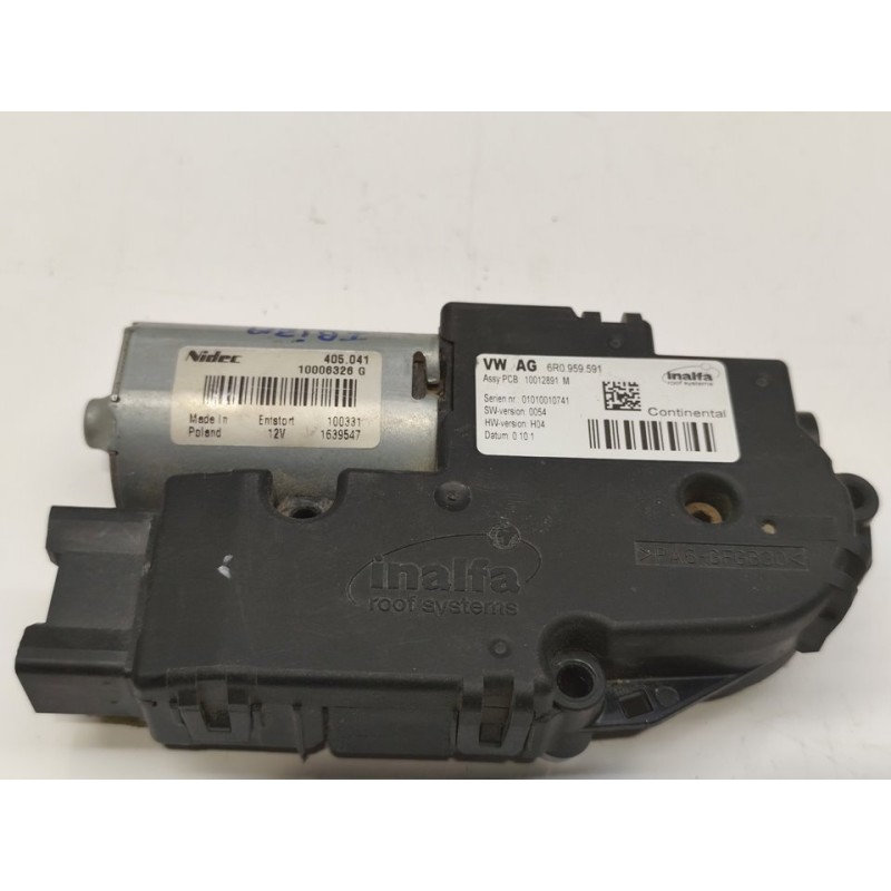 Recambio de motor techo electrico para seat ibiza (6j5) sport referencia OEM IAM 6R0959591  