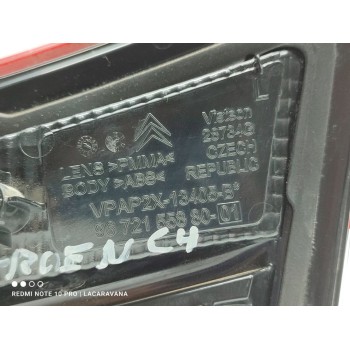 Recambio de piloto trasero izquierdo interior para citroën c4 lim. exclusive referencia OEM IAM 9672155880  