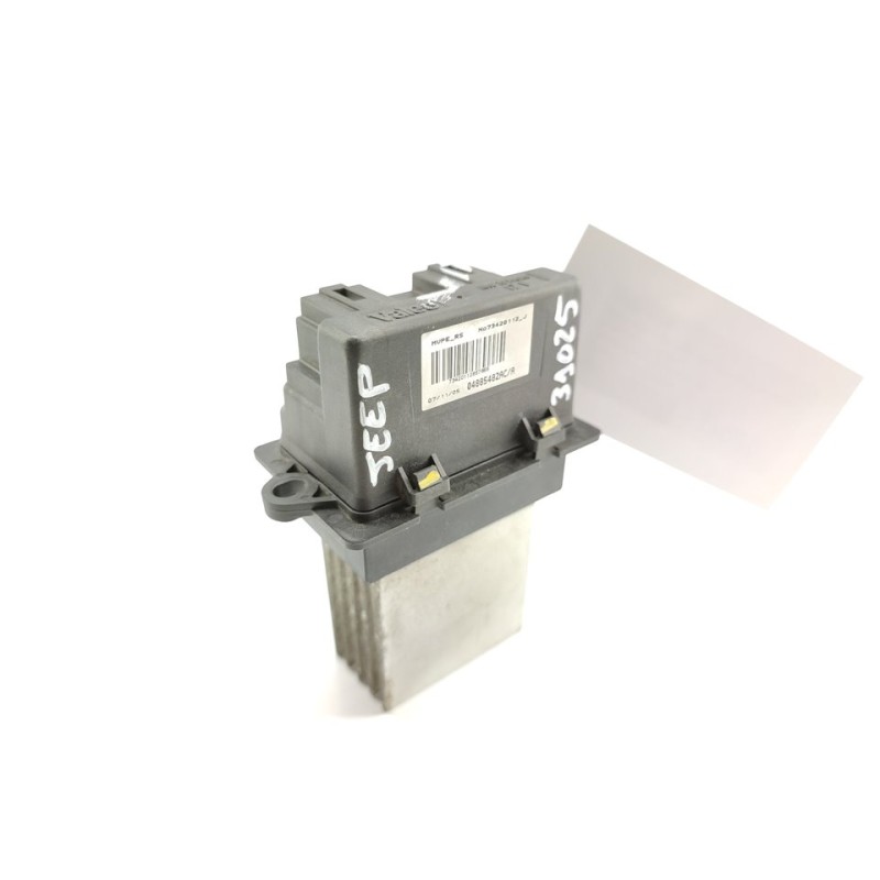 Recambio de resistencia calefaccion para jeep gr. cherokee (wh) 3.0 crd 65 aniversario referencia OEM IAM 04885482AC  