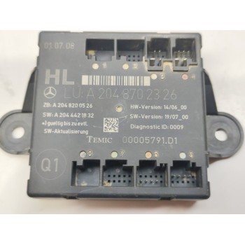 Recambio de modulo electronico para mercedes-benz clase c (w204) berlina c 220 cdi (204.008) referencia OEM IAM A2048702326  